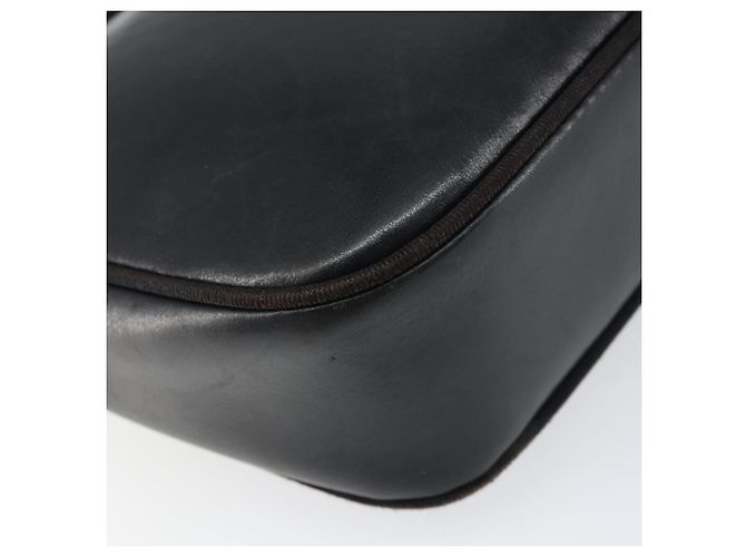 Borsa a Spalla Salvatore Ferragamo in Pelle Nera Oro Auth 158721 Nero D'oro - vista 17