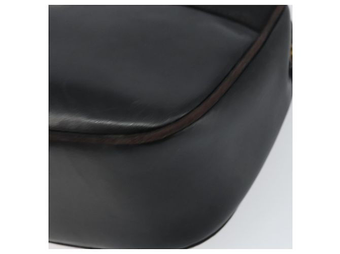 Borsa a Spalla Salvatore Ferragamo in Pelle Nera Oro Auth 158721 Nero D'oro - vista 8