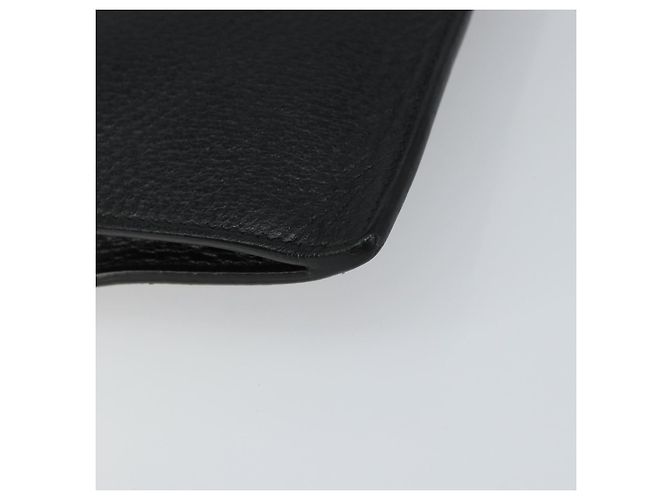 GUCCI Borsa Clutch Web Sherry in Pelle Nera e Oro 428758 Auth bs32046 Nero D'oro - vista 15