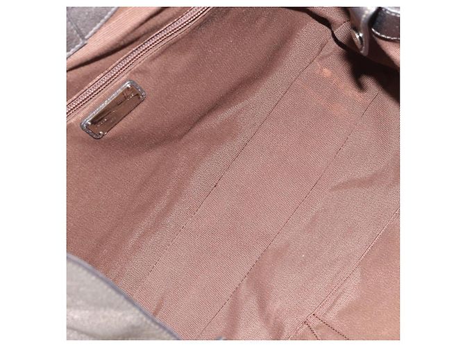 Borsa a mano Vala in pelle dorata Salvatore Ferragamo Auth bs31761 - vista 11