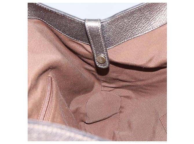 Borsa a mano Vala in pelle dorata Salvatore Ferragamo Auth bs31761 - vista 18