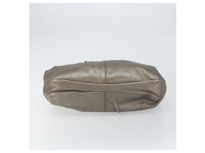 Borsa a mano Vala in pelle dorata Salvatore Ferragamo Auth bs31761 - vista 5