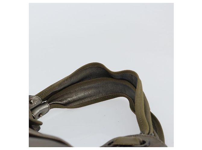 Borsa a mano Vala in pelle dorata Salvatore Ferragamo Auth bs31761 - vista 8