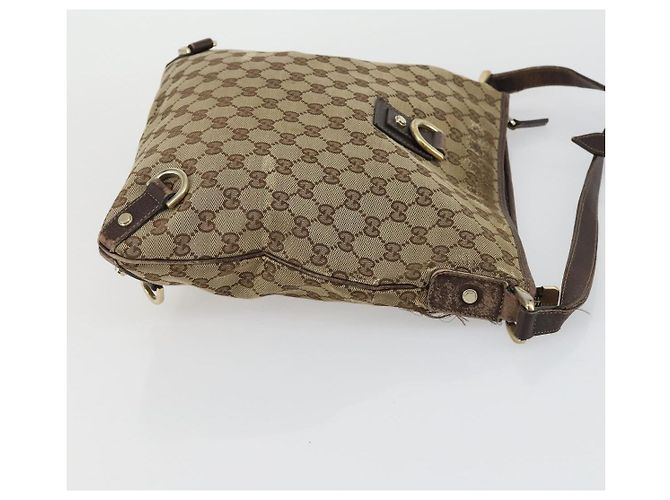 Borsa a Spalla GG Canvas Gucci 2 Set Beige Auth 156389 - vista 12