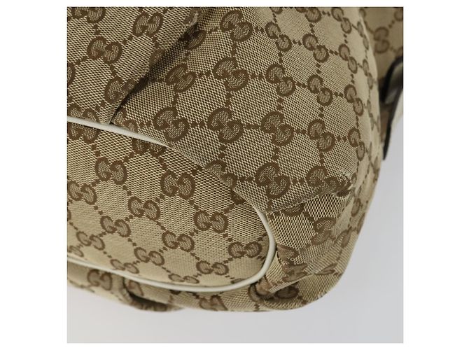 Borsa a Spalla GG Canvas Gucci 2 Set Beige Auth 156389 - vista 8