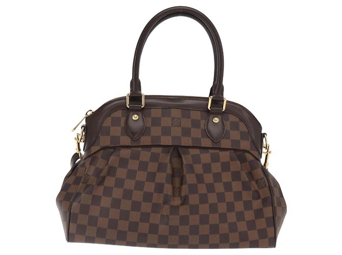 LOUIS VUITTON Borsa a Mano Trevi PM Damier Ebene 2way N51997 LV Auth ep12513 - vista 13