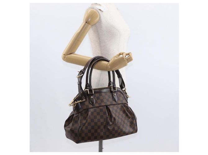 LOUIS VUITTON Borsa a Mano Trevi PM Damier Ebene 2way N51997 LV Auth ep12513 - vista 25