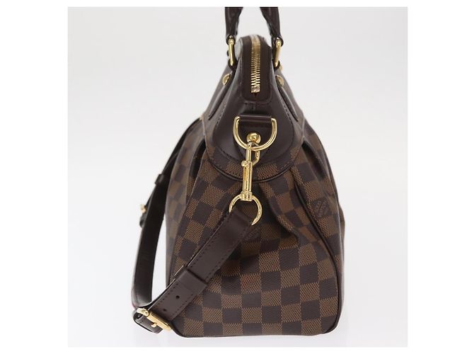 LOUIS VUITTON Borsa a Mano Trevi PM Damier Ebene 2way N51997 LV Auth ep12513 - vista 3