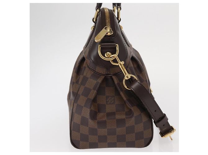 LOUIS VUITTON Borsa a Mano Trevi PM Damier Ebene 2way N51997 LV Auth ep12513 - vista 4
