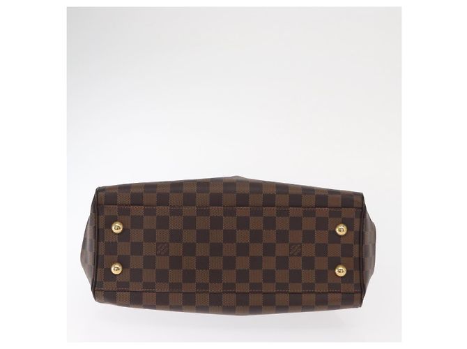 LOUIS VUITTON Borsa a Mano Trevi PM Damier Ebene 2way N51997 LV Auth ep12513 - vista 5