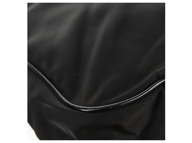 Borsa a mano in nylon Gucci Bamboo 2 vie nera oro 001 2058 1577 5 Auth gh1412 Nero D'oro - vista 17