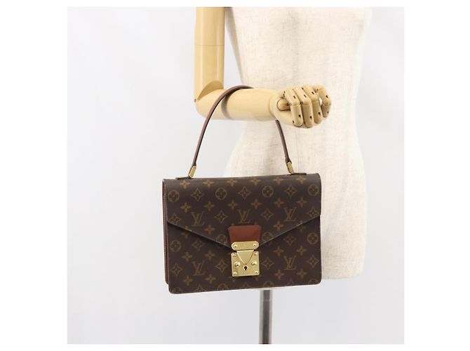 LOUIS VUITTON Borsa a Mano Monogram Concorde M51190 LV Auth bs31905 Monogramma - vista 26