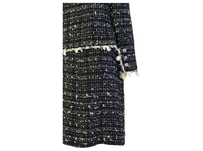 Gonna Chanel con giacca coordinata Nero - vista 6