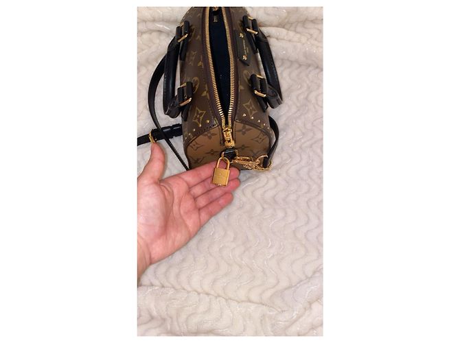 Louis Vuitton Baúl Speedy Marrón claro - vista 3
