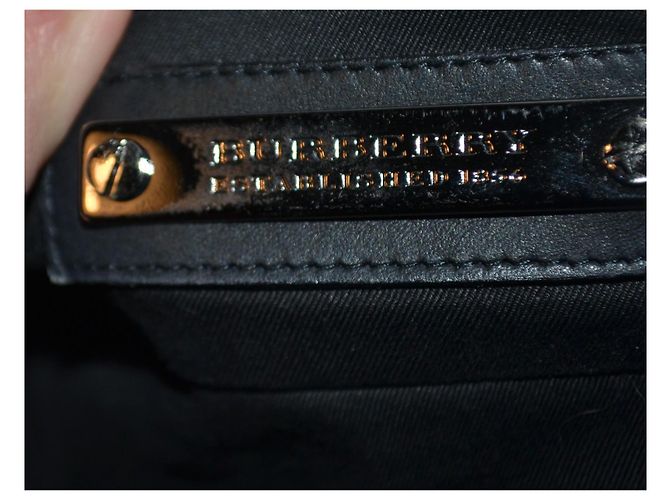 Pantaloni Burberry in cotone elasticizzato nero - vista 3