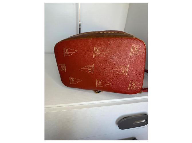 Borsa a spalla Louis Vuitton Cup Rossa in Pelle Rosso - vista 10