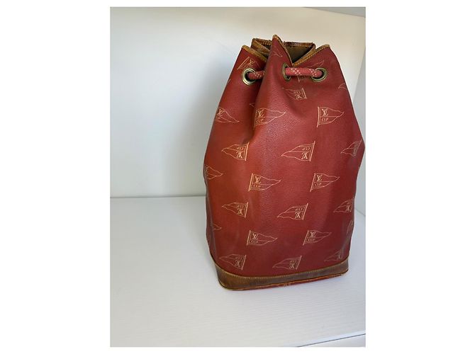 Borsa a spalla Louis Vuitton Cup Rossa in Pelle Rosso - vista 3
