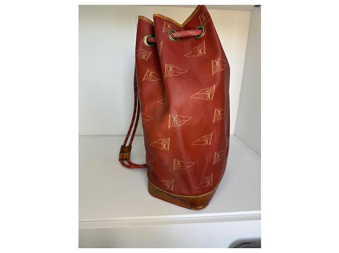 Borsa a spalla Louis Vuitton Cup Rossa in Pelle Rosso - vista 5