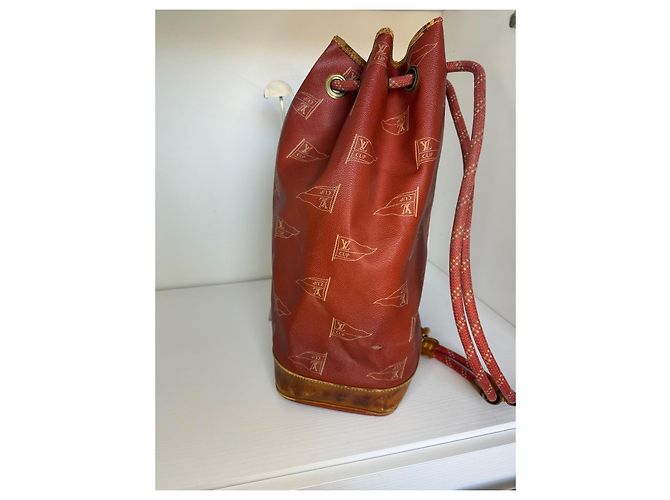 Borsa a spalla Louis Vuitton Cup Rossa in Pelle Rosso - vista 9
