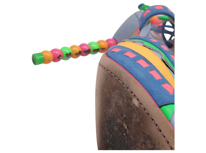 Sandali con lacci e perline Sophia Webster in pelle multicolore - vista 7
