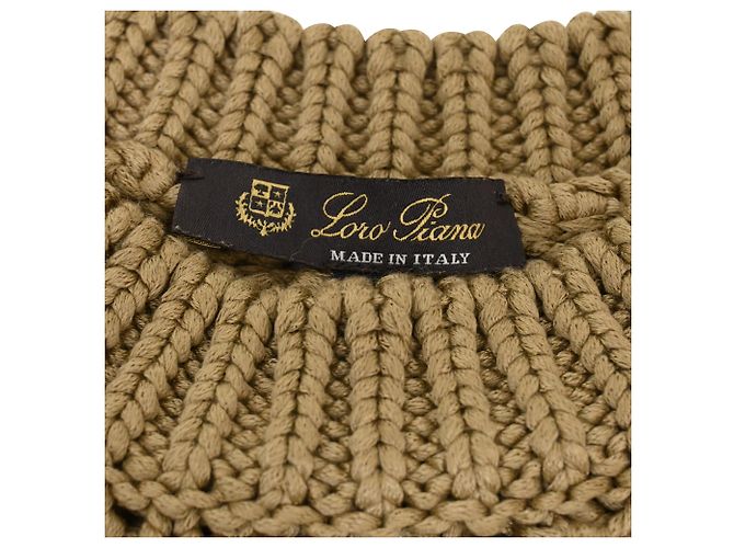 Loro Piana Strickpullover aus braunem Seidenmaterial Rot - Ansicht 4
