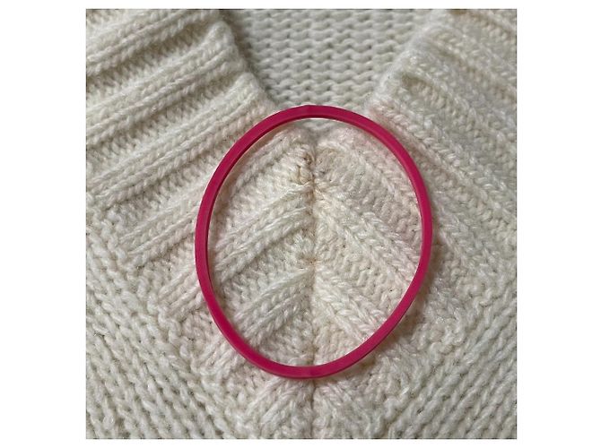 Autre Marque Ganni Wollpullover Roh - Ansicht 10