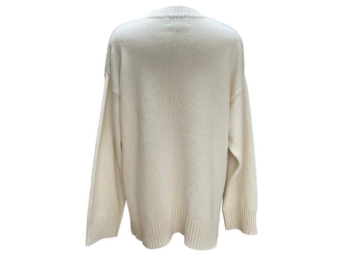 Autre Marque Ganni Wollpullover Roh - Ansicht 4