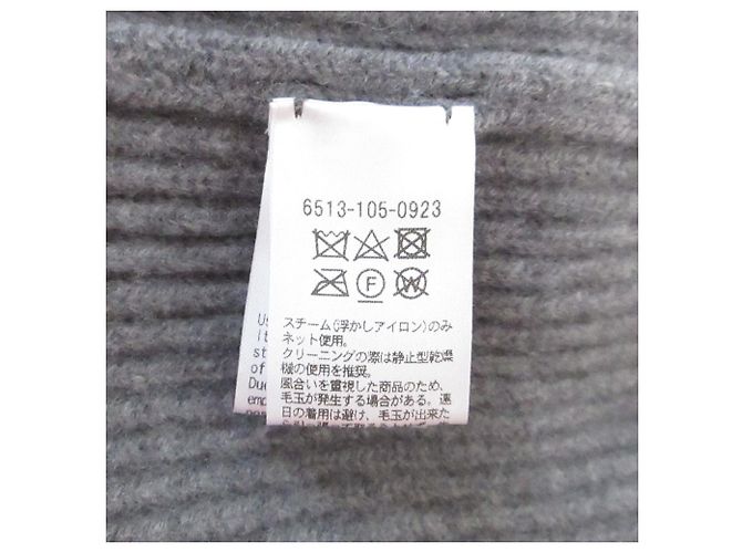 Autre Marque Rippstrick-Turtleneck-Pullover 9G Drawer Braun - Ansicht 7