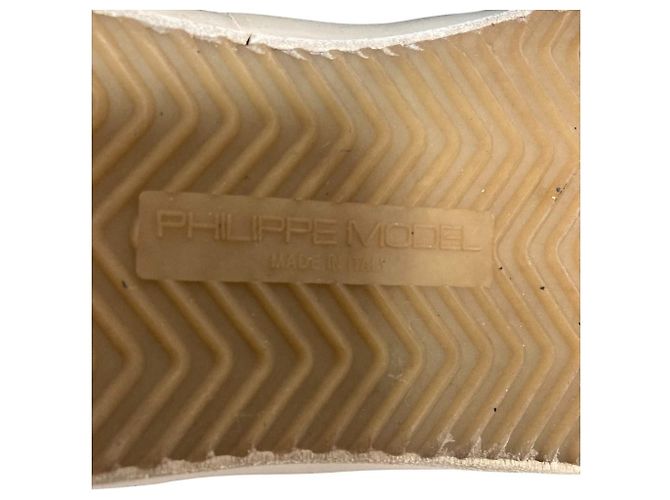 Autre Marque Sneakers alte in shearling Philippe Model Blu Blu navy - vista 7