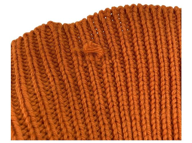 Autre Marque EPOCA Alpaka-Mix Strickpullover Orange - Ansicht 8