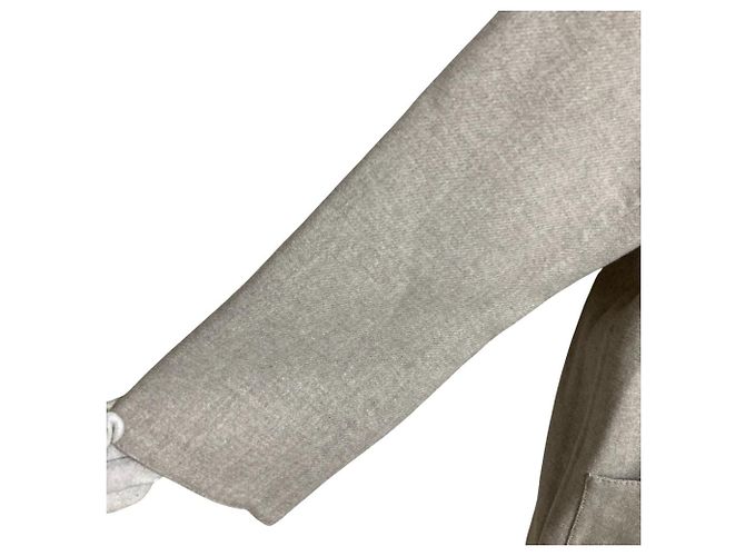 Autre Marque Abrigo de doble tejido Merino 45R Castaño - vista 3