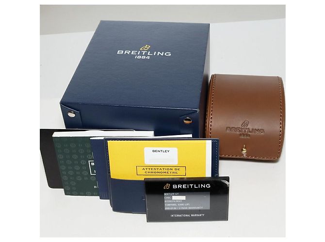 Breitling Bentley GT aus Edelstahl Blau - Ansicht 3