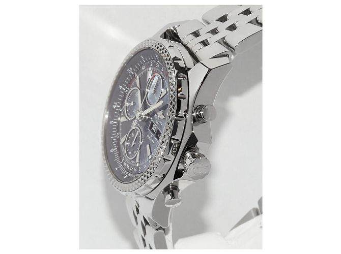 Breitling Bentley GT aus Edelstahl Blau - Ansicht 4