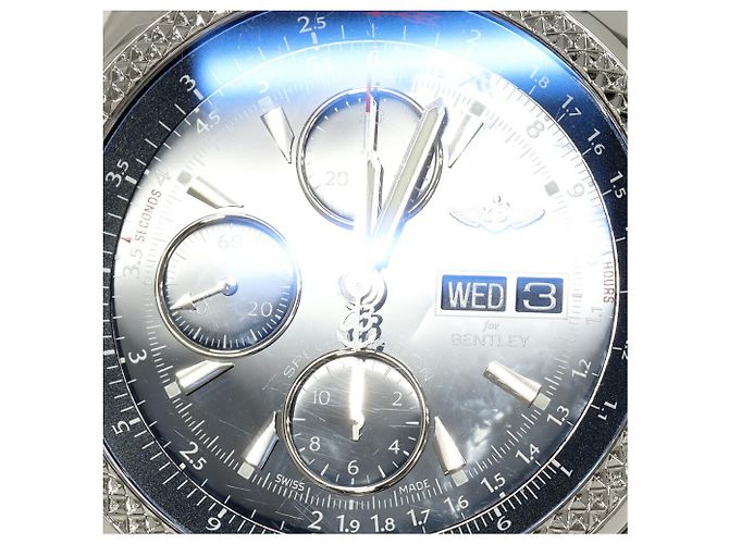 Breitling Bentley GT aus Edelstahl Blau - Ansicht 6