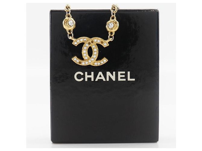 Timeless Collar Coco Mark de Chanel Dorado - vista 12