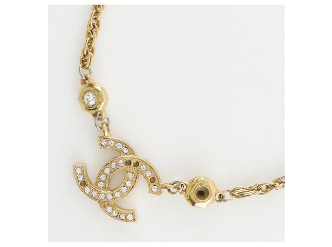 Timeless Collar Coco Mark de Chanel Dorado - vista 3