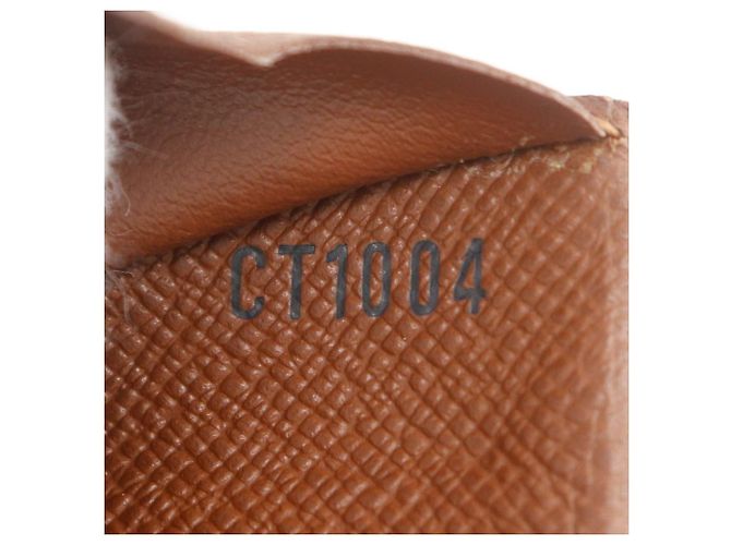Monedero Gousset Monogram Louis Vuitton Castaño - vista 11