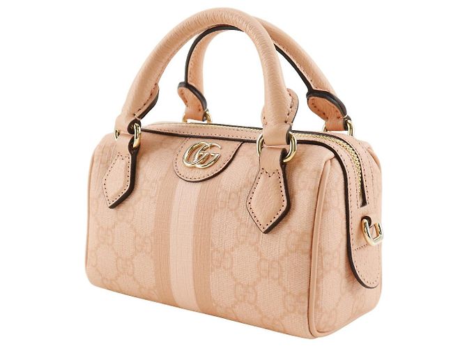 Borsa 2 in 2 Gucci Ophidia GG Supreme Rosa - vista 2