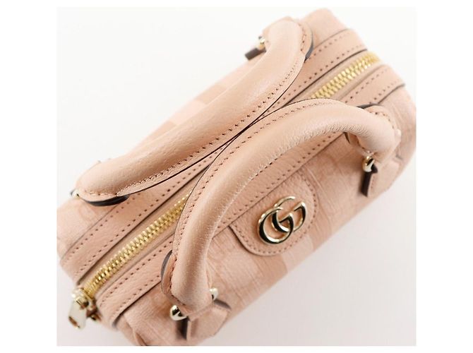 Borsa 2 in 2 Gucci Ophidia GG Supreme Rosa - vista 6