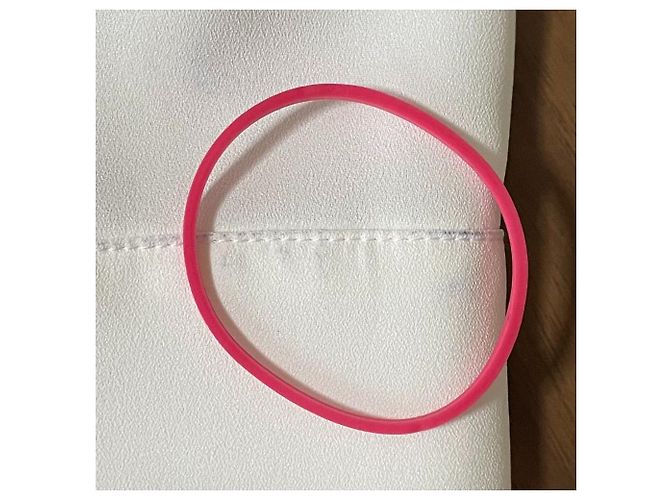 Autre Marque Blusa de georgette con botones de perla PLST Blanco - vista 9