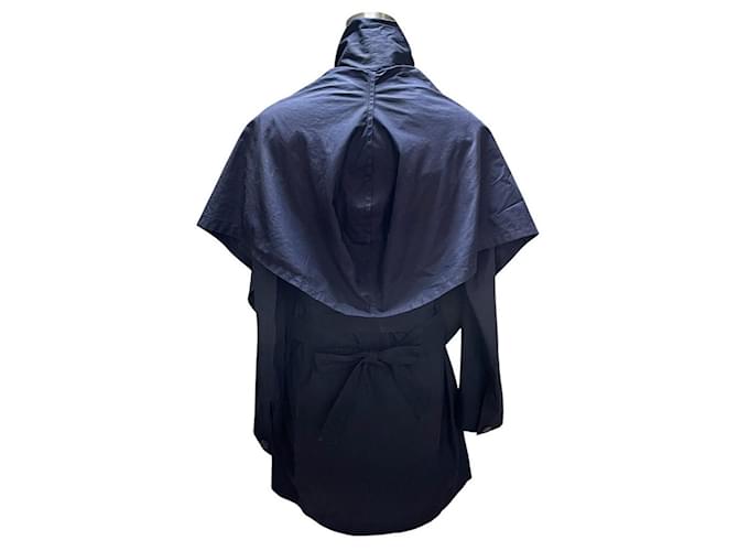 Autre Marque Abrigo con capucha STEPHAN SCHNEIDER Azul Azul marino - vista 3