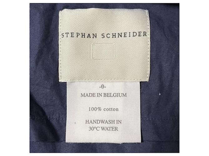Autre Marque Abrigo con capucha STEPHAN SCHNEIDER Azul Azul marino - vista 7