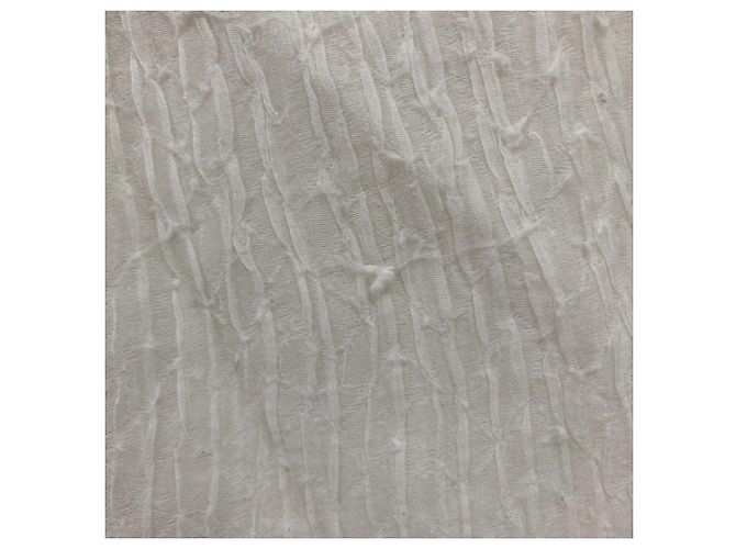 Autre Marque Blusa sin mangas de algodón, nylon y seda con cinta en la espalda BLAMINK Blanco - vista 8