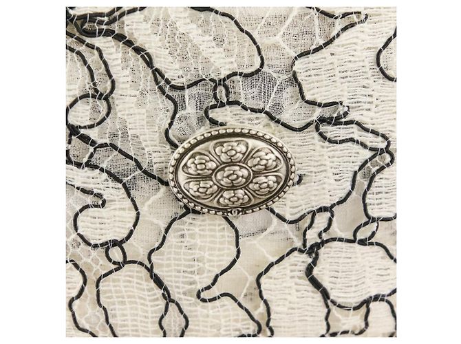 Timeless Chanel Camellia Spitzen-Set Weiß - Ansicht 15
