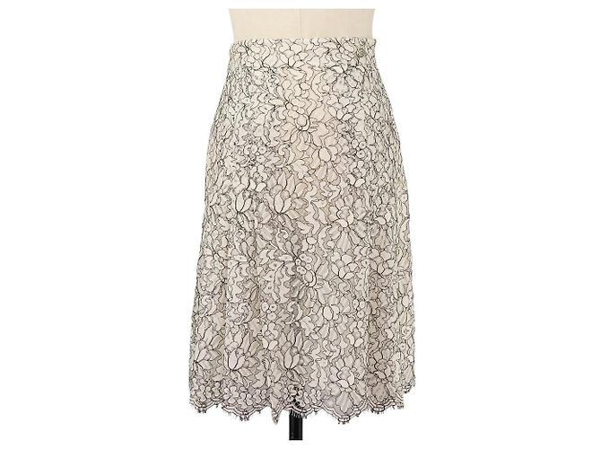 Timeless Chanel Camellia Spitzen-Set Weiß - Ansicht 20