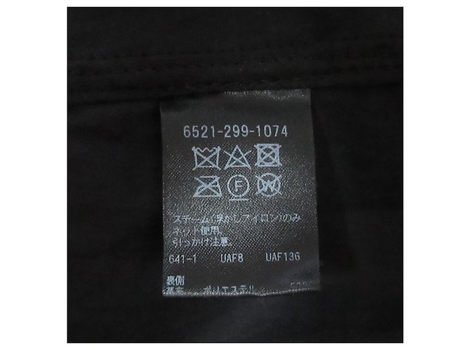 Autre Marque Flock-Jacquard-Spitzenbluse Drawer Schwarz - Ansicht 7