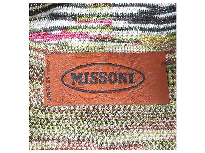 Autre Marque Missoni 50. Jubiläums-Jacquard-2-Wege-Strickensemble Mehrfarben - Ansicht 16
