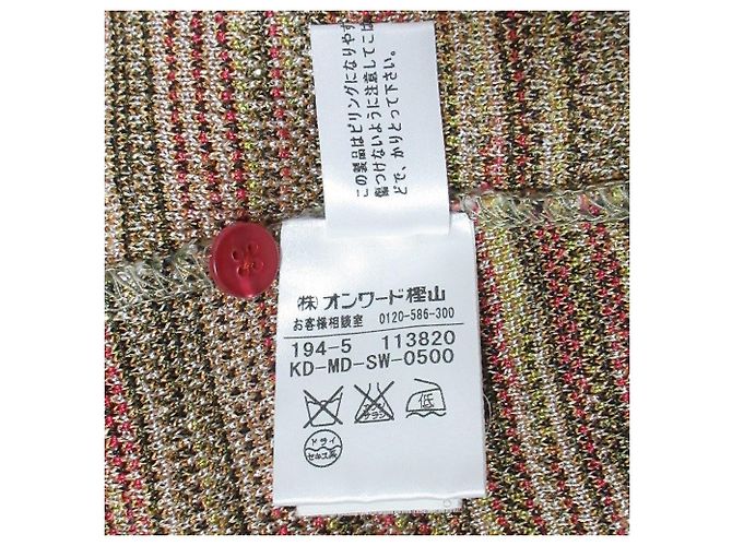 Autre Marque Missoni 50. Jubiläums-Jacquard-2-Wege-Strickensemble Mehrfarben - Ansicht 19