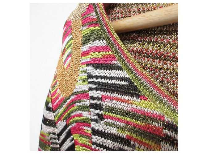Autre Marque Missoni 50. Jubiläums-Jacquard-2-Wege-Strickensemble Mehrfarben - Ansicht 4
