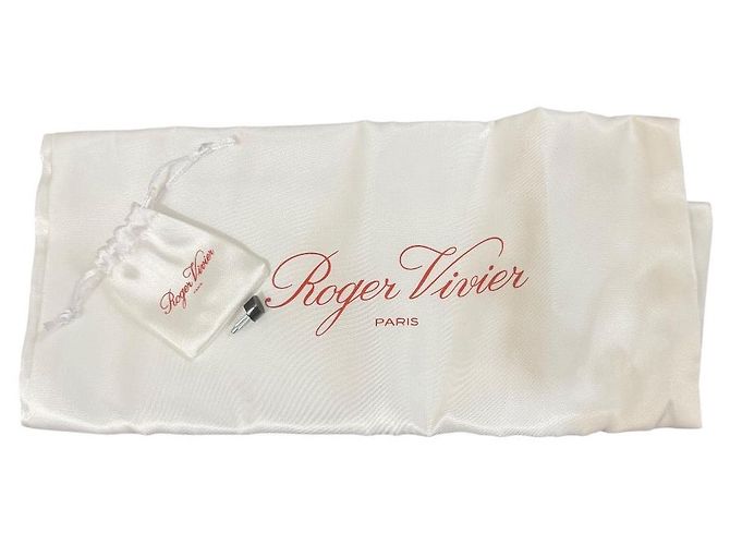 Mule in suede con punta affusolata e logo RV Roger Vivier Nero - vista 12